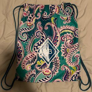 Vera Bradley Drawstring Backpack in Wakiki Paisley